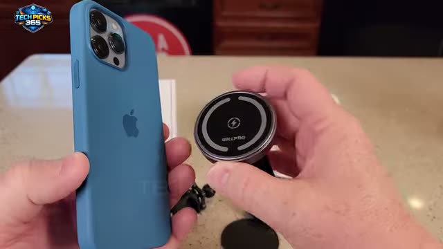 OHLPRO for MagSafe Car Mount Charger iPhone Wireless Car Charger