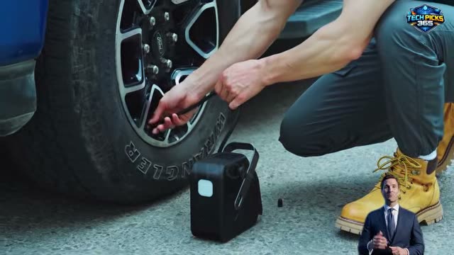 CYCPLUS AL7 Portable Tire Pump:
