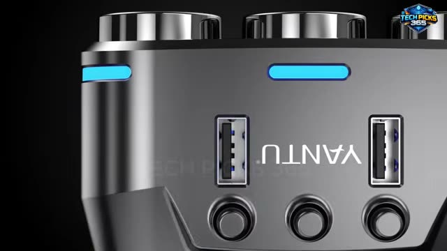 YANTU Cigarette Lighter Adapter & Splitter