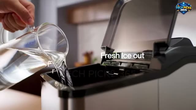 Typhur Tabletop Fast Ice Maker: