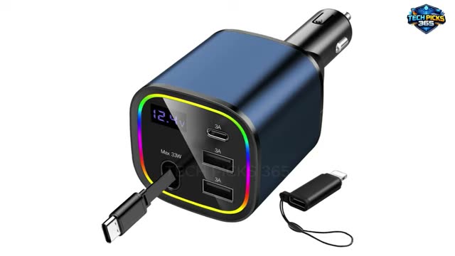 Car Charger USB C Fast Charge