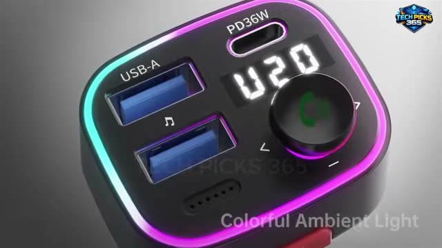 Syncwire Bluetooth 5.4 FM Transmitter: