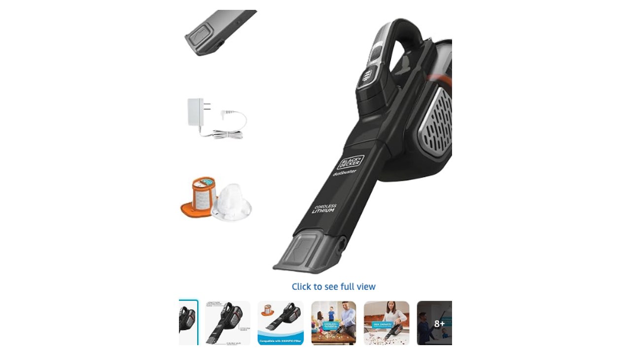 BLACK+DECKER dustbuster AdvancedClean+ 20V