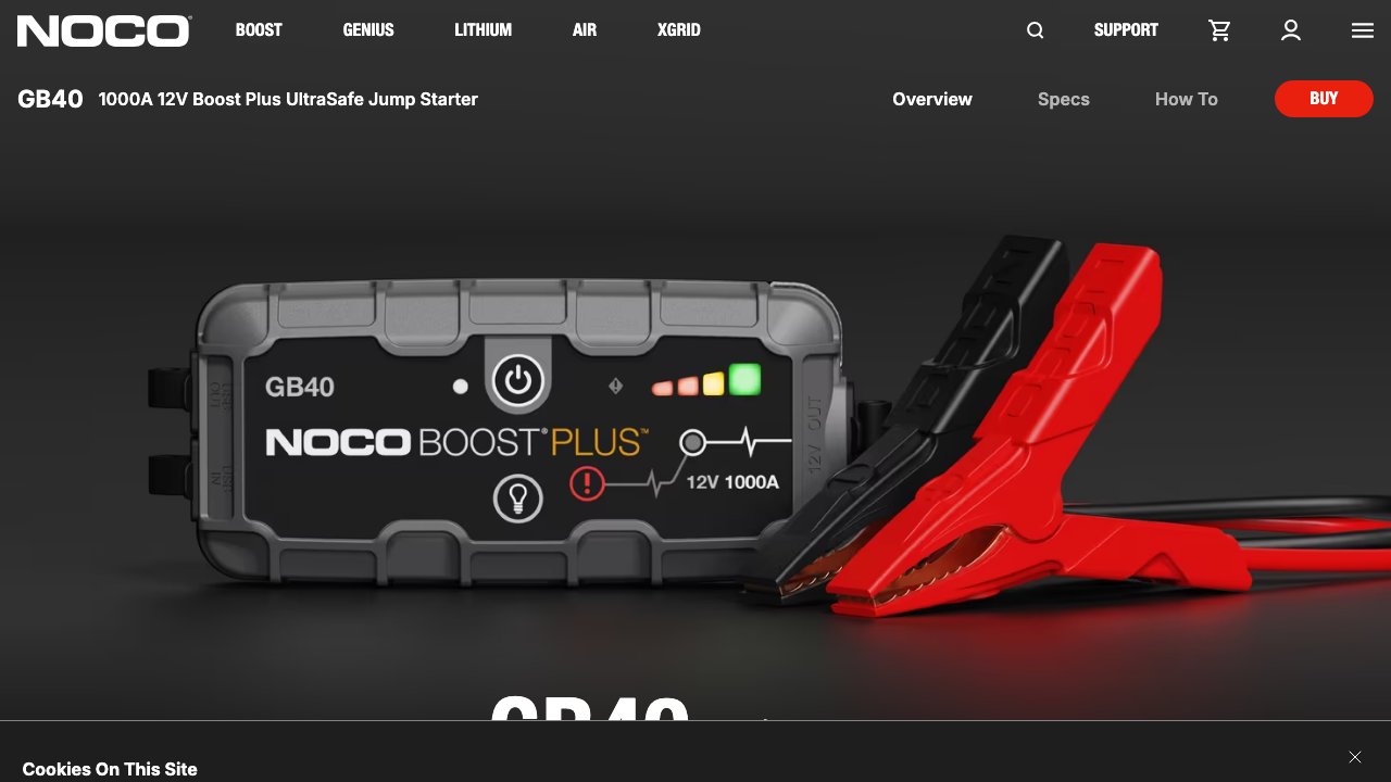 NOCO Boost Plus GB40